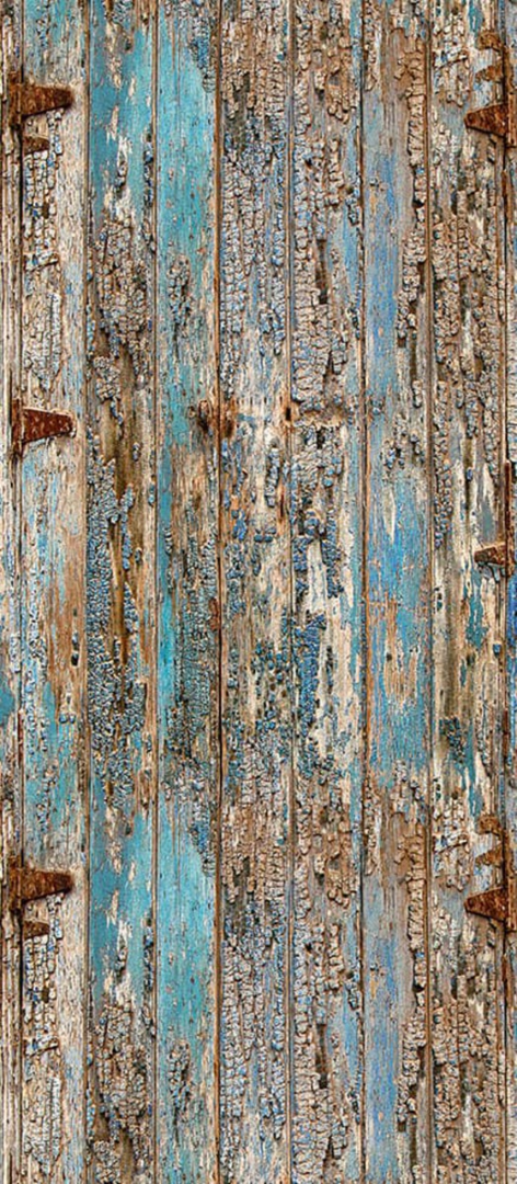 Tapete A.S. Creation Panel POP.UP - Holz - beige-blau - 2,50 Meter Räumungsverkauf