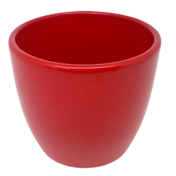 Mini Blumentopf Rot Keramik Räumungsverkauf