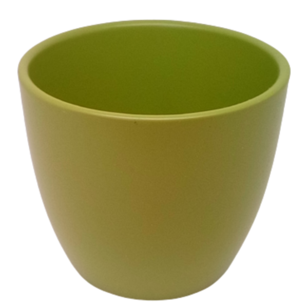 Mini Blumentopf Grün Keramik Räumungsverkauf