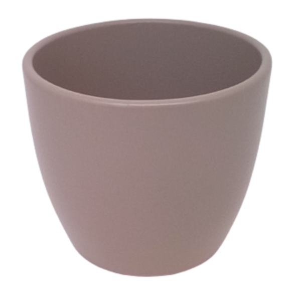 Mini Blumentopf Grau Keramik Räumungsverkauf