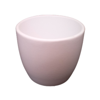 Mini Blumentopf Weiss Keramik